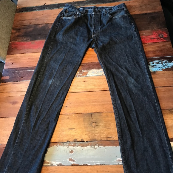 Levis 501 Blue navy for men - Picture 2 of 4